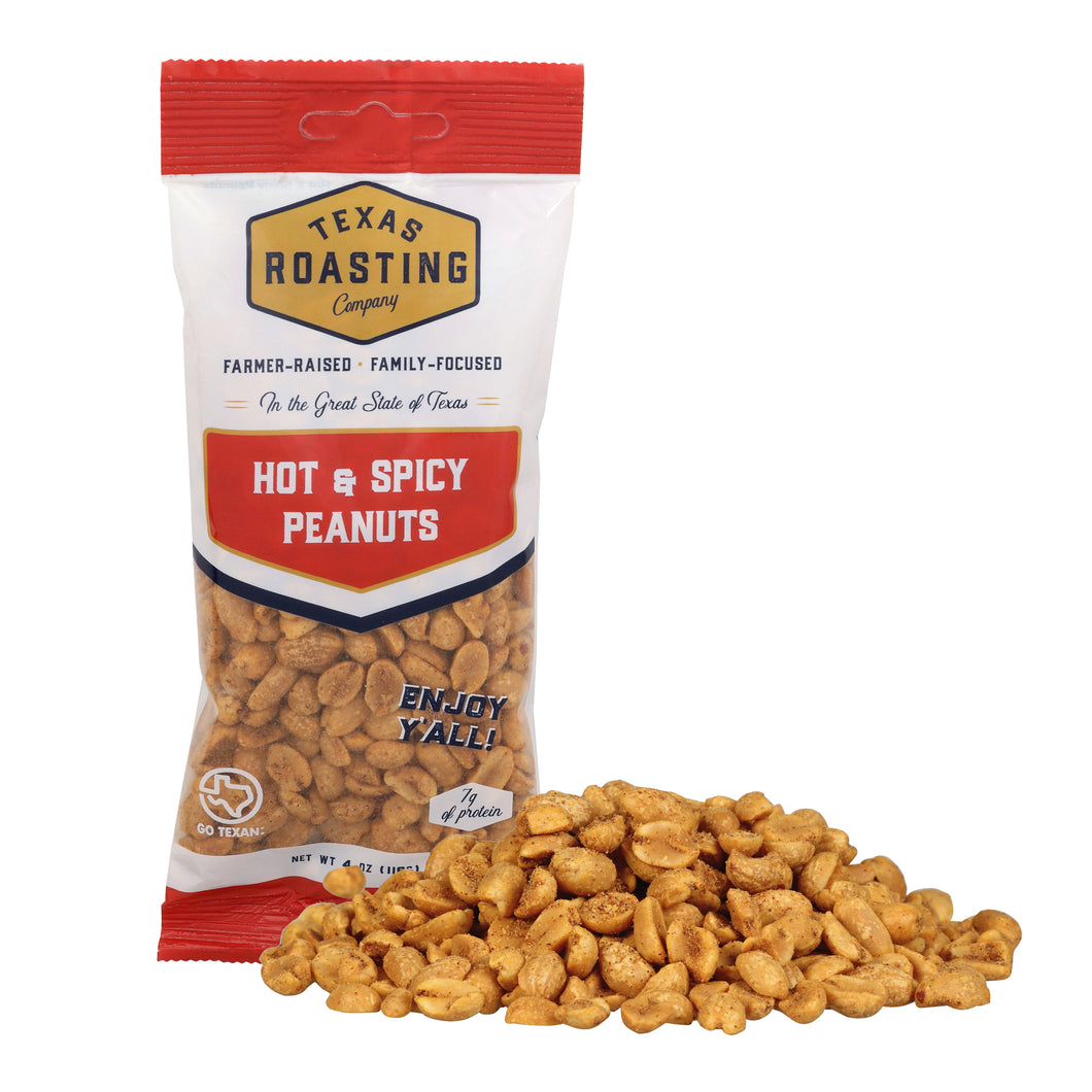Hot & Spicy Peanuts 4oz (Box of 12)